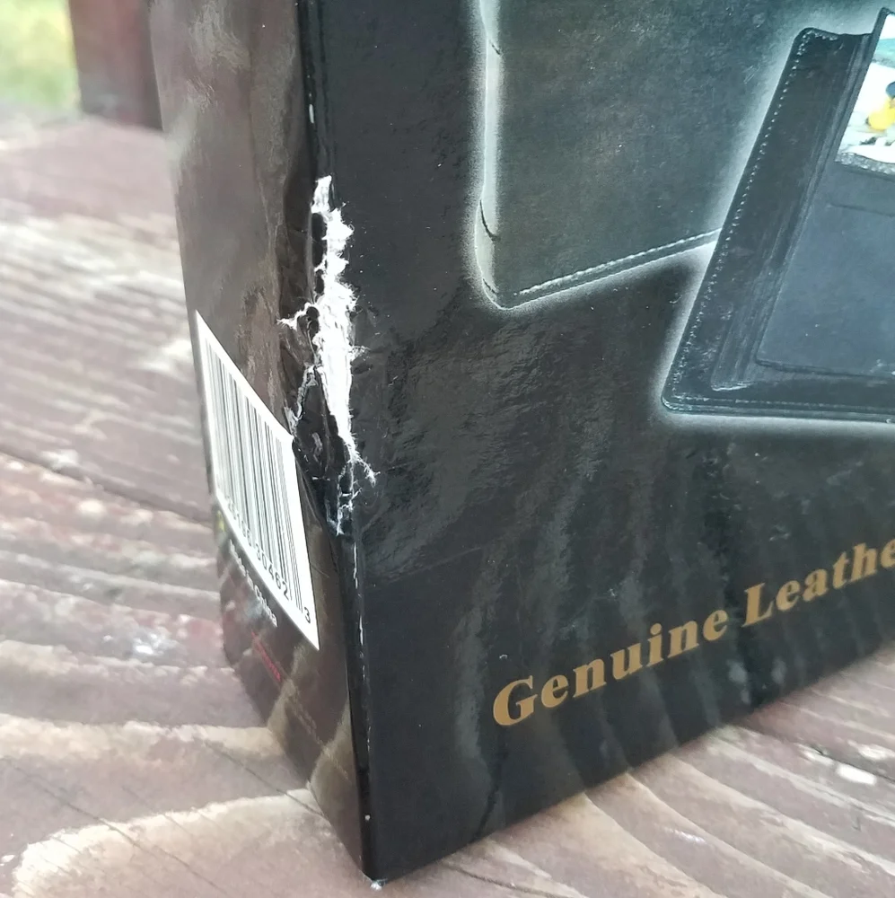 Winchester Photo Album Genuine Leather - BLACK